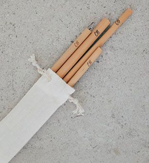 CB CB Bamboo Straws Set of 4