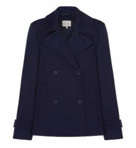 Will's Pea Coat Navy Blue