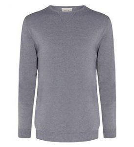 Veganlyy Wills Recycled Knit Sweater - Grey