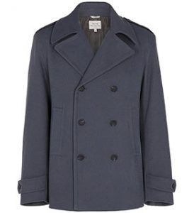 WILL'S Pea Coat Grey