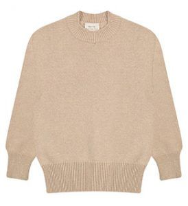 WVS Recycled Knit Crew Neck - Beige