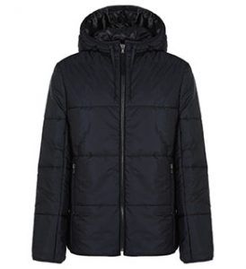 Will's Recycled Hooded Puffer - Black