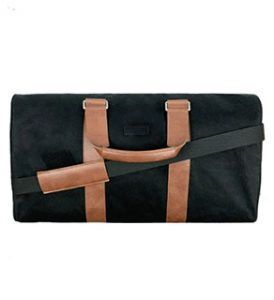 veganlyy wills Weekend Bag black -Sustainable Men's Accessories