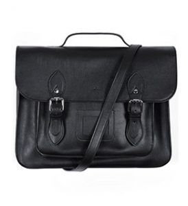 WILLS-Classic-Satchel-Black - Sustainable Men's Accessories
