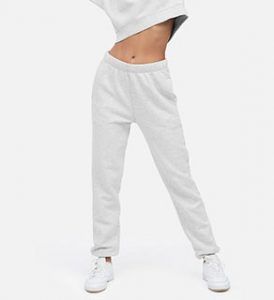 Veganlyy Fleece Relaxed Pocket Sweatpant heather grey
