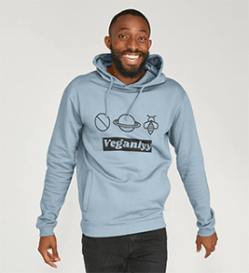 Mens Veganlyy Planet Bee hoodie