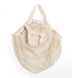 Veganlyy Turtle beige organic cotton bag