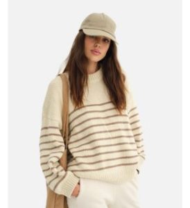 Veganlyy_MATE_Organic_Knit_Striped_Sweater