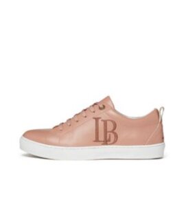 LB Nude Apple Skin Leather Sneakers for Women by Veganlyy