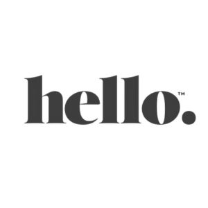 Hello period logo presented by veganlyy