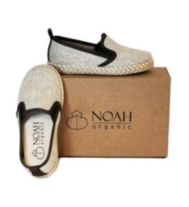 noah kids vegan slip-on lina & lino beige shoes by veganlyy.com