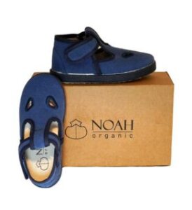 noah kids vegan velcro ellia blue shoes by veganlyy.com