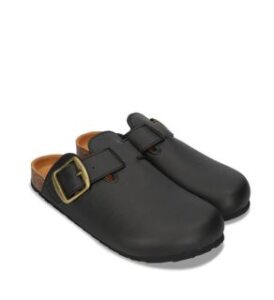 nae vegan shoes PODA Black apple skin sandals presented by veganlyy