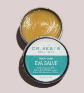 dr. sebi eva salve women beauty cream presented by veganlyy