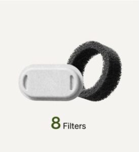 pack 8 filters for stainless steel fountain petlibro for cats and dosgs pets presented by veganlyy.com christmass vegan gifts ideas
