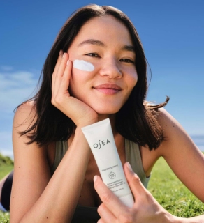 osea malibu veganlyy marine sunscreen spf 50 mineral sunscreen vegan sustainable eco beauty sun protection