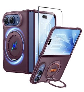 Veganlyy FNT Case iPhone Duo 2026 Case 360º Magnetic Stand